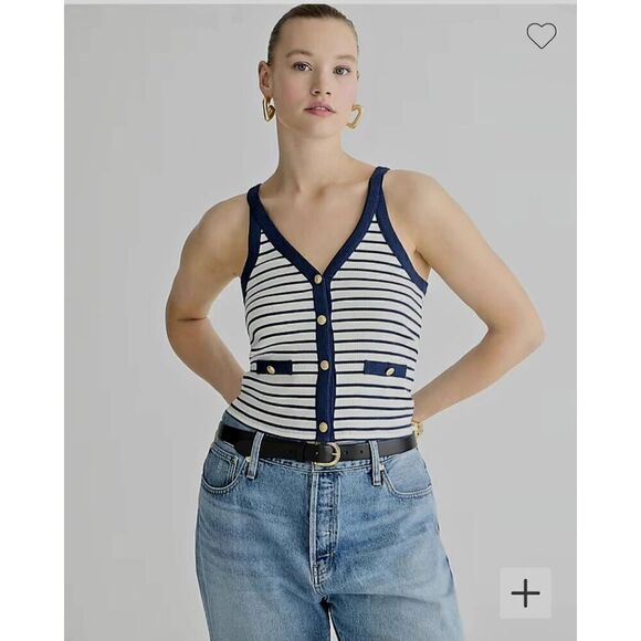 NWT VINTAGE J CREW CAMISOLE TOP - Picture 1 of 5